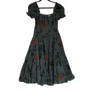 RARE SAMPLE Selkie “The Study” garden party dress M NWT